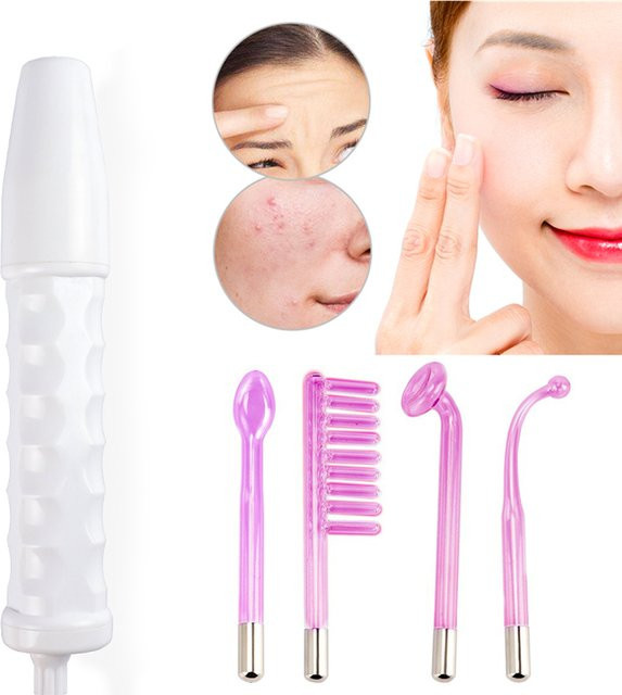 foreverlily Hochfrequenz Gesichts Massagegerät, Lila, Unisex - Bild 1