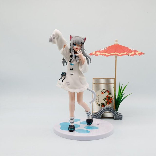 Yiran toy 1 Katzenmädchen Actionfigur, grau, ab 14 Jahren - Bild 1