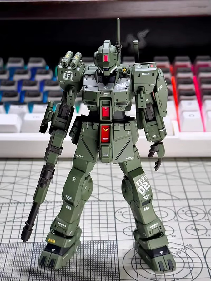 Bandai Neuer Xfs Hg Rgm-79s Gm Spartan Bausatz, Maßstab 1:144, Actionfigur - Bild 2