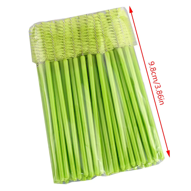 YOVIP Wimpernbürsten Einweg Spooler, 50 Stück, Unisex - Bild 4