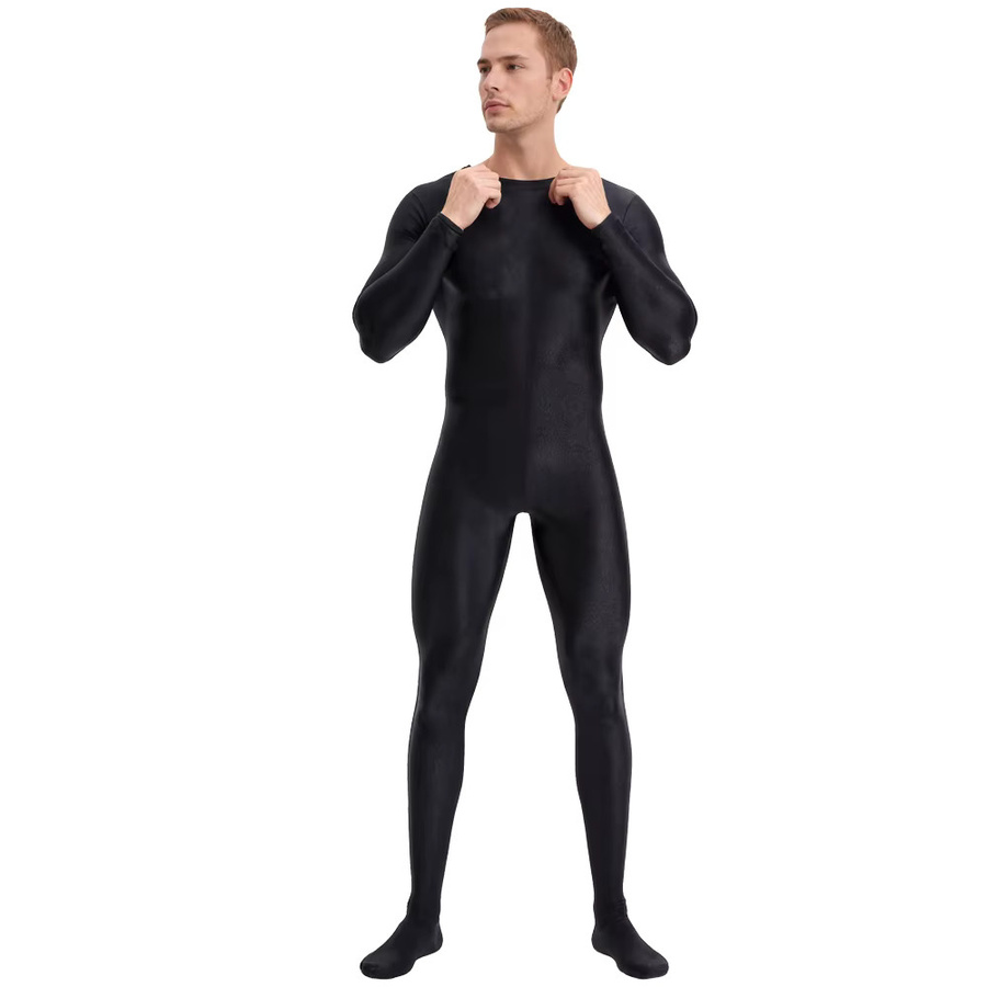 Speerise Zentai Anzug, Einteiler, Schwarz, Männer - Bild 2