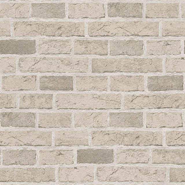 Profhome Natur Tapete Steinoptik in Creme Beige Matt, B: 0,53 m x L: 10,05 m - Bild 1