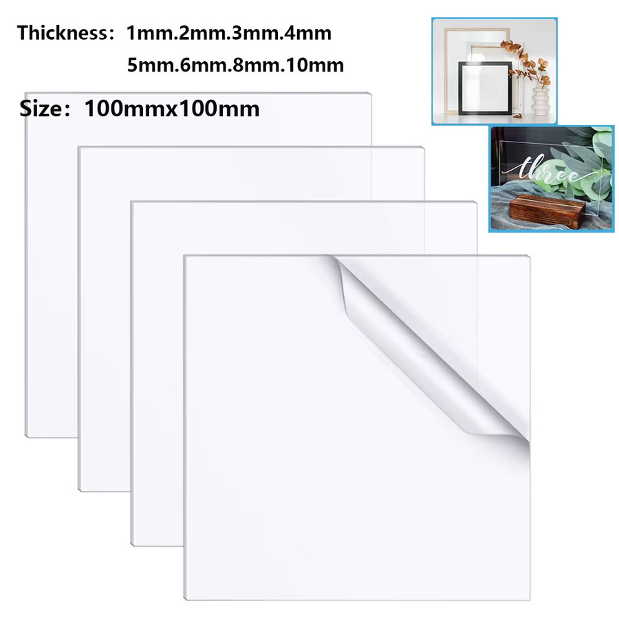 Hochwertige transparente Plexiglas-Acrylplatte für die Modellherstellung - Bild 2