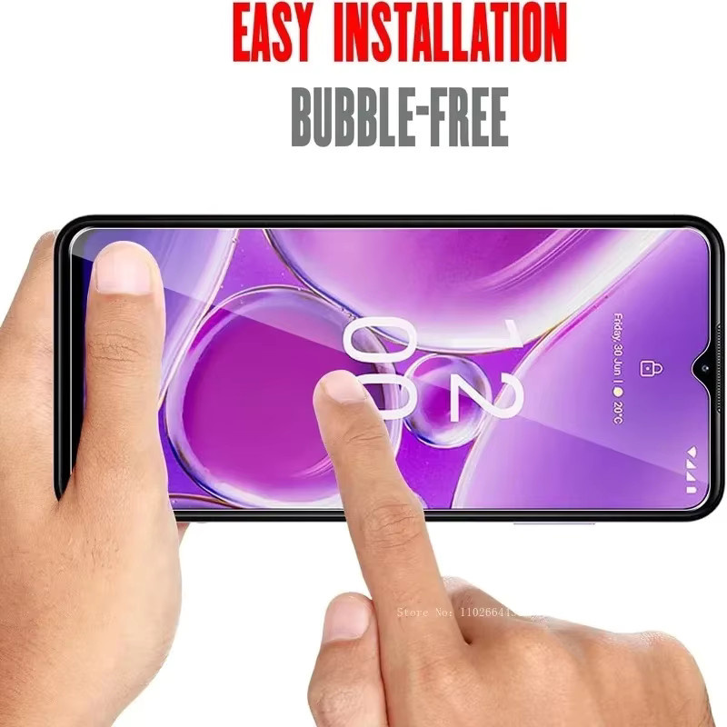 2 Stück gehärtetes Glas Schutzfolie für Nokia G10 G20 G30 G50 G60 G11 G21 G22 C21 Plus X10 X20 X30 C10 C20 C30 in Transparent - Bild 3