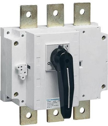 Hager Lasttrennschalter HA351, 3-polig, 125A, 415V, Weiß - Bild 1