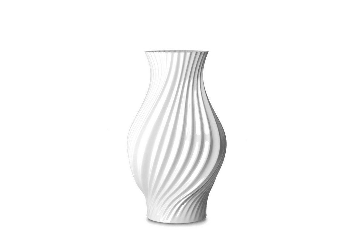 Lyngby Porcelæn Dekovase Twist Höhe: 25 cm - Bild 1