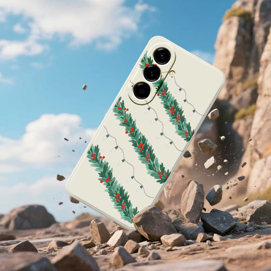 Samsung Galaxy Soft Cover mit Weihnachtsthema in Multicolour - Bild 2