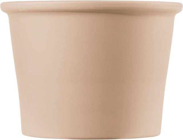 Deroma Pflanztopf Cilindro Bordato White Garden, Farbe: White, Durchmesser: 18 cm, Höhe: 13 cm - Bild 1
