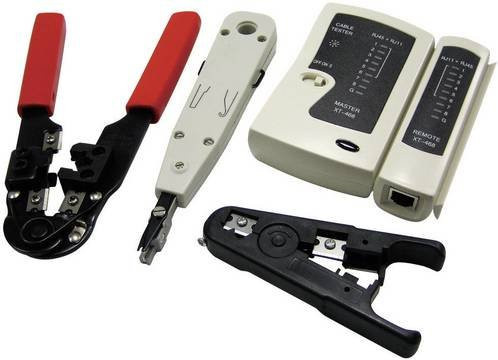 LogiLink WZ0012 Netzwerk Werkzeug-Set in Multicolor - Bild 1