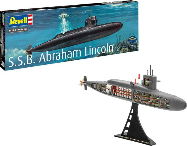 Revell S.S.B. Abraham Lincoln with Interior, Modellbau, 1:253 - Bild 2