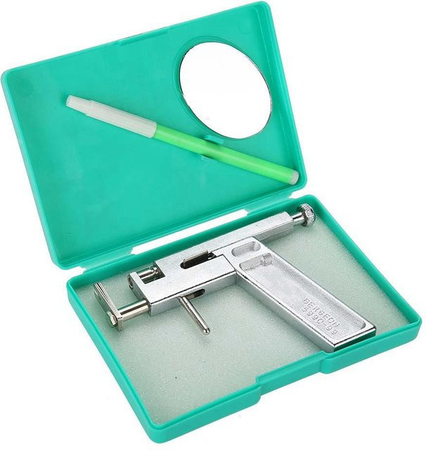 Ohrlochpistole Edelstahl, Markierungsstift, blue, Damen - Bild 1
