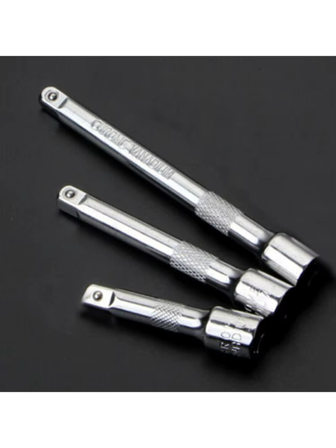 VIBRATITE 3-teiliges Verlängerungsstangen-Set mit 1/4 Zoll Antrieb für Ratschenschlüssel und Steckschlüssel - Bild 3