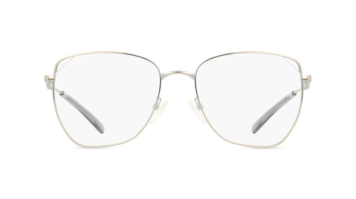 Michael Kors 0MK3081D Shanghai Korrektionsbrille, Vollrand, Cat Eye, Metall, Silber, Damen - Bild 1