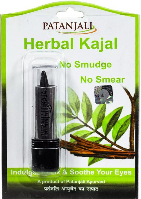 Patanjali Kräuter Kajal, Schwarz, 3 g - Bild 1