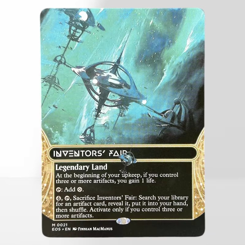 Hasbro HOLO39-1-I-L TCG Magischer Proxy Inventors' Fair Isochron Scepter Jumbo Cactuar Kindred Summons, Fantasy, German - Bild 2
