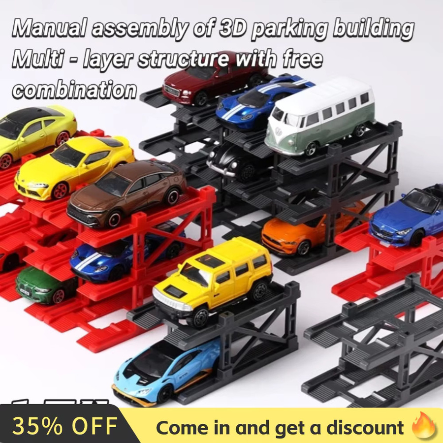 KICARMOD 3D-Parkbau-Modellbausatz, 1:64, Modellbausatz - Bild 5