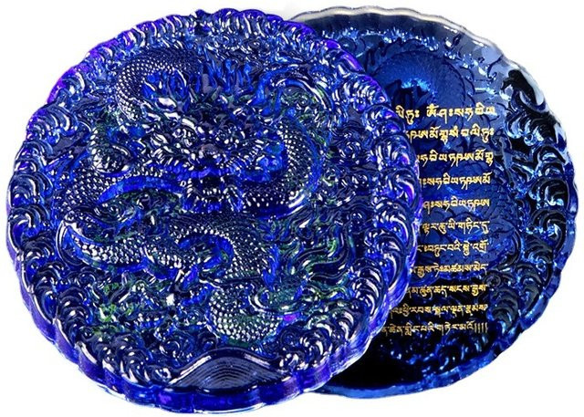 Kristall Anhänger, Bunt, Blue, Adults, Unisex - Bild 1