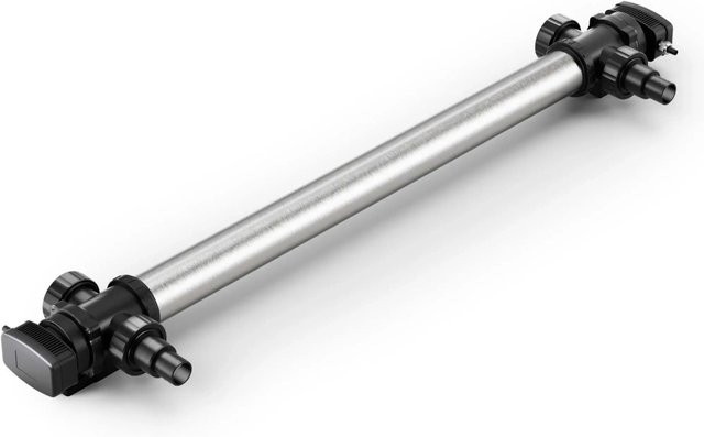 Sunsun UV-C Teichklärer Wasserklärer Lichtfilter 8000 L/H 110 W in Schwarz und Silber - Bild 1