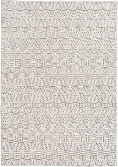Ayyildiz Kurzflorteppich Helix Creme B/H/L: 140 x 0,7 x 200 cm - Bild 1