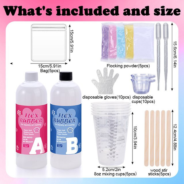 QIAO Taba Squishy Kit, Silikon, Set - Bild 1