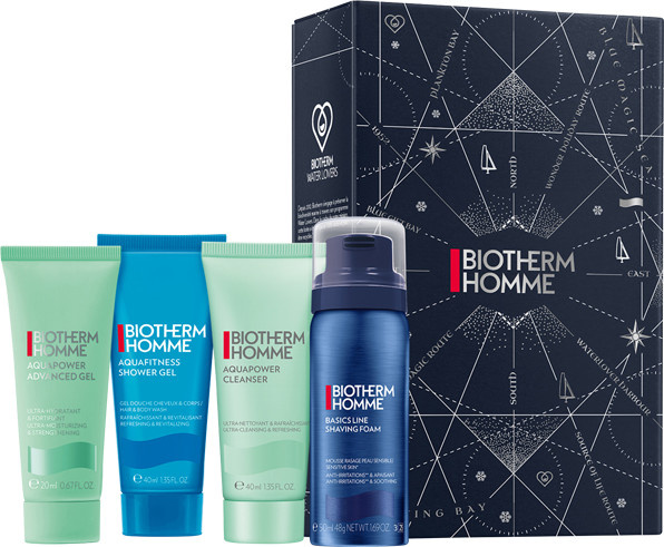 Biotherm Aquapower Set, Gel, Herren, Trockene Haut, Thermalplankton, Kamillen-Extrakt - Bild 1