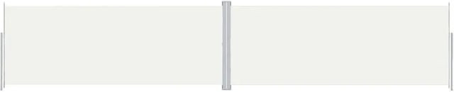 Furnicato Ausziehbare Seitenmarkise in Creme mit automatischer Funktion, Breite: 1000 cm, Höhe: 200 cm - Bild 1