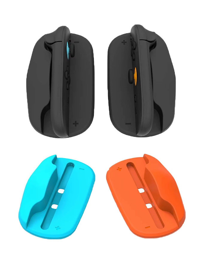 Karbeen 2er-Set tragbare Halterung für NS2 JoyCon 2 Gamepads in Schwarz - Bild 3