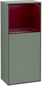 V&B Seitenschrank Finion rechts, lackiert, B/H: 41,8 x 93,6 cm - Bild 1