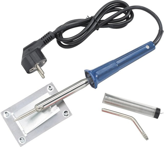 LUX-TOOLS Lötkolben-Set 60 W in Blau - Bild 1