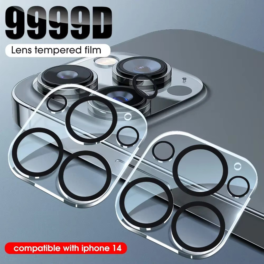 4er-Set gehärtetes Glas als Kamera-Displayschutz für Apple iPhone 15, transparent - Bild 2