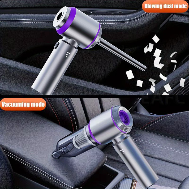 BALASHOV 4-in-1 Akku-Handstaubsauger mit bürstenlosem Motor, 30000 Pa Saugkraft, Silber - Bild 7