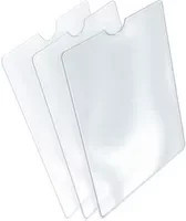 HERMA Ausweishülle transparent aus Kunststoff, 25 Stück, Breite: 14,0 cm, Höhe: 12,5 cm - Bild 1