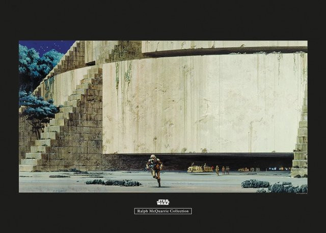 Komar Wandbild Star Wars Temple Paper Poster Multicolor B: 70 cm, H: 50 cm - Bild 1