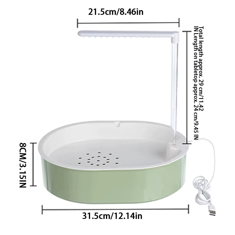 FangNymph Papageien-Badewanne und Dusche für Wellensittiche, Conures und Graupapageien - Bild 2