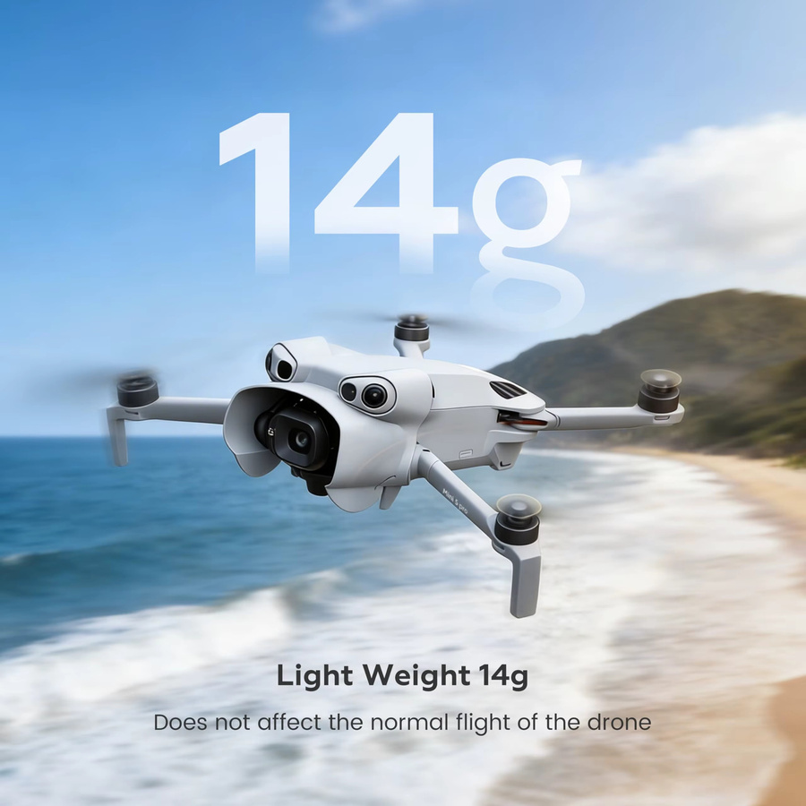 STARTRC Schnellverschluss Gimbal-Schutz und Sonnenschutzabdeckung für DJI Mini 5 Pro Drohne in Grau - Bild 3