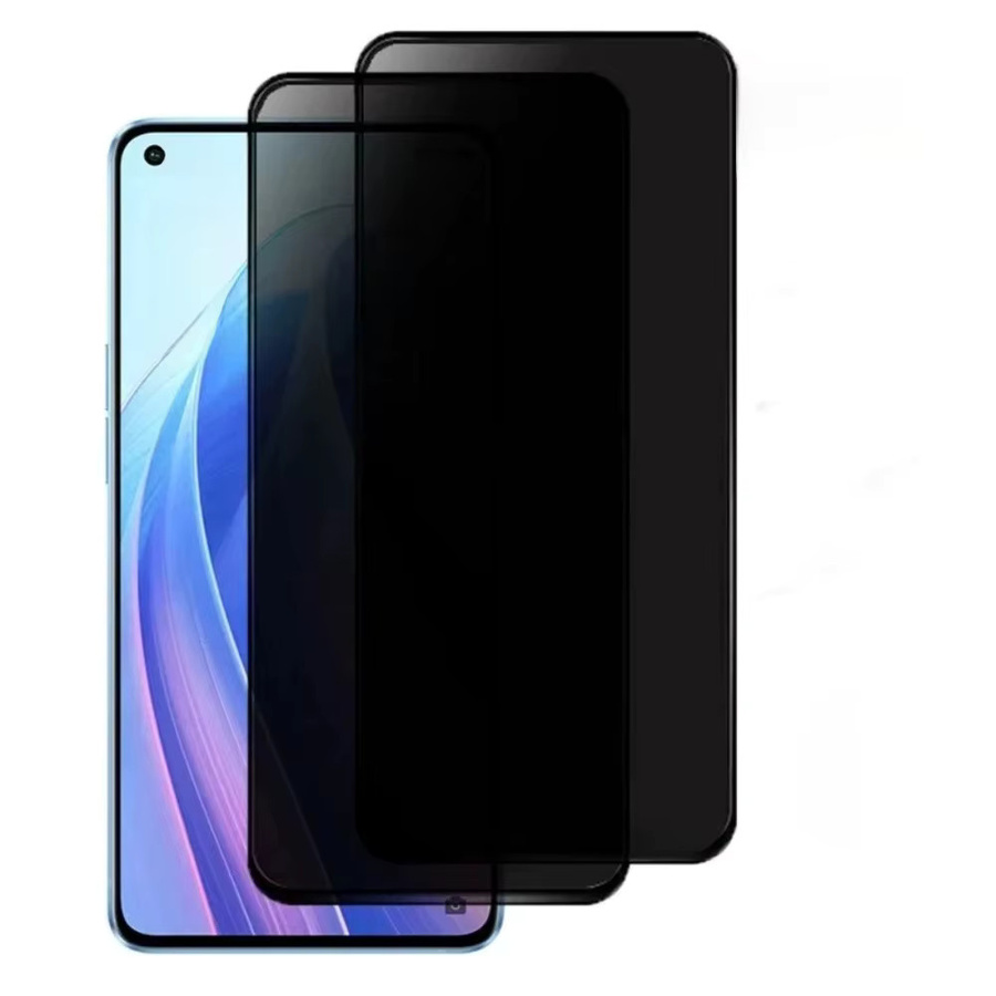 Anti-Spionage Sichtschutz Displayschutz aus Hartglas für Oppo Find X5 X3 Lite Reno 5 Lite 7 6 Pro 7 4G 7Z 5G 8 Pro Plus A35 - Bild 5
