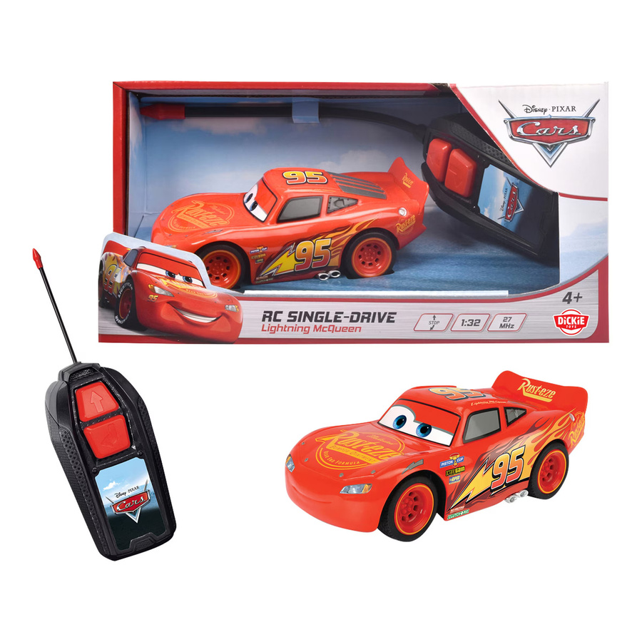 Dickie Toys Disney Lightning McQueen, RC Auto, 1:32, ab 4 Jahren - Bild 2