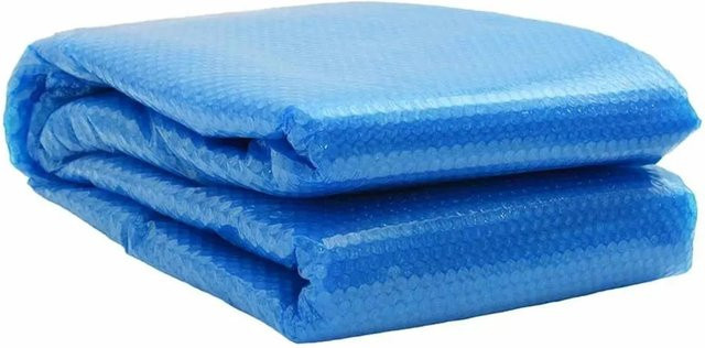 vidaXL Rechteckige Solar Poolabdeckung aus PE-Folie in Blau, B: 1000 cm, T: 600 cm - Bild 1