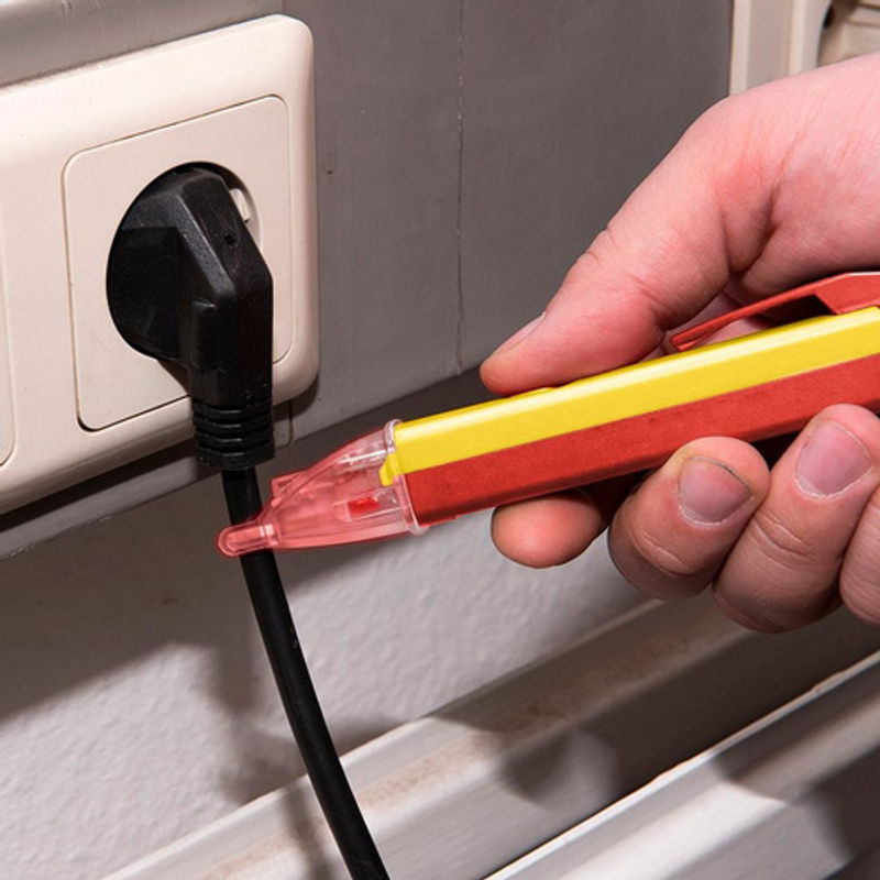 CONNEX Phasenprüfer in Gelb aus Kunststoff - Bild 3