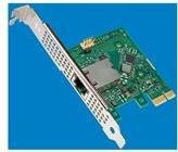 Intel Ethernet Netzwerkadapter I226-T1 mit 2,5 Gbit/s LAN-Anschluss, PCI Express 3,1 x1, Low-Profile, Schwarz/Grün - Bild 2