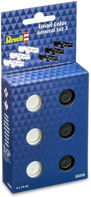 Revell Email Color General Set 3, Matt, 6-teiliges Set - Bild 1