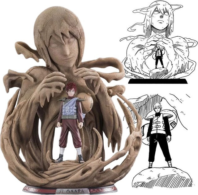 BANDAI Naruto Shippuuden Gaara, Action Figur, 17cm - Bild 1