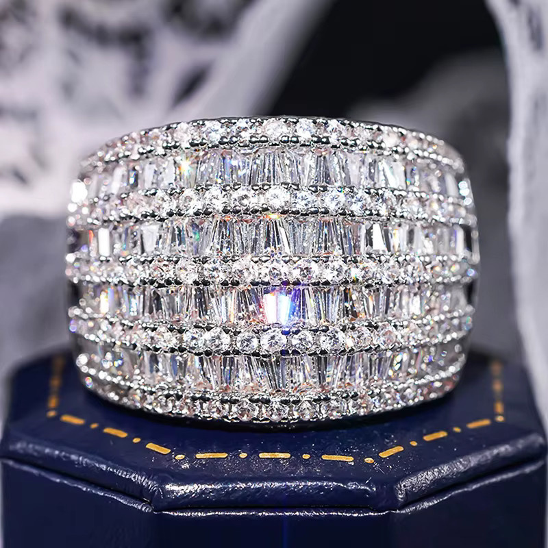 Huitan Ring, Silber, Zirkonia, Damen - Bild 3