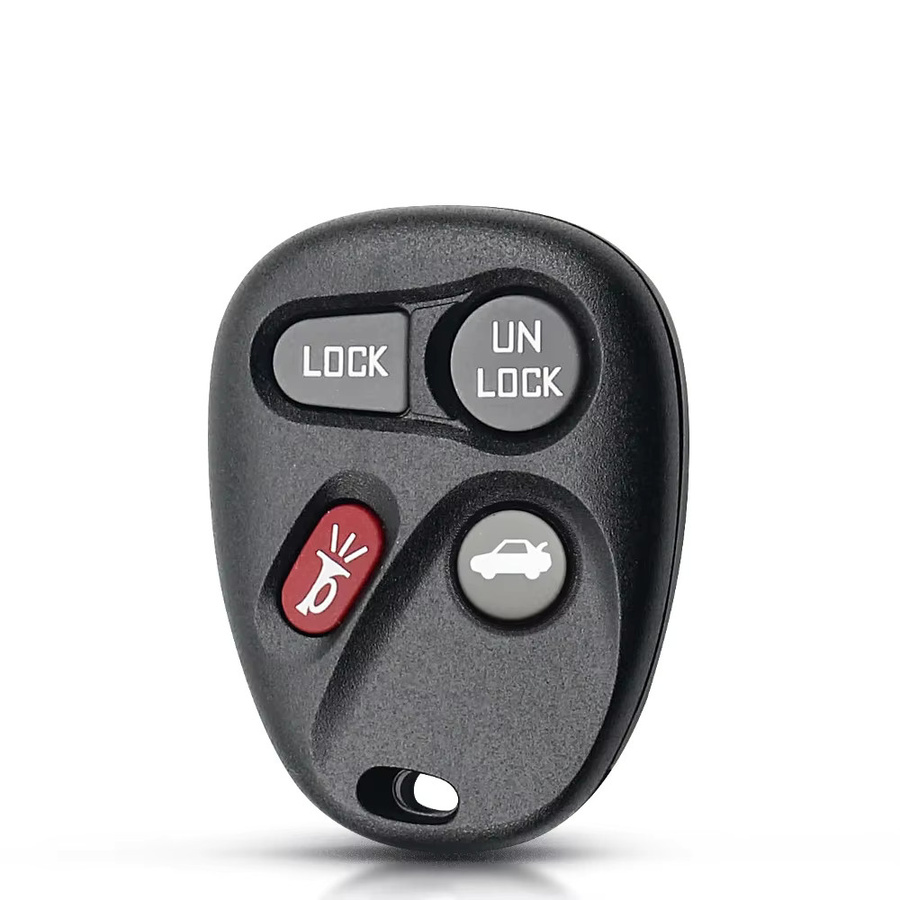 KEYYOU Auto-Fernbedienung ABO1502T 315 MHz mit 3/4 Tasten in Schwarz für Chevrolet Malibu, GMC Sierra, Sonoma, Cadillac, Pontiac Sunfire und Firebird - Bild 3