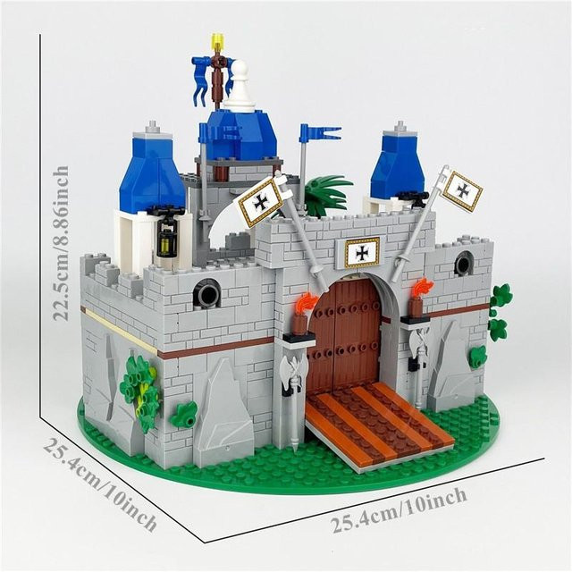 Yiran toy Ritterburg, Modulare Gebäude, Bausteine Sets, ab 6 Jahren - Bild 1