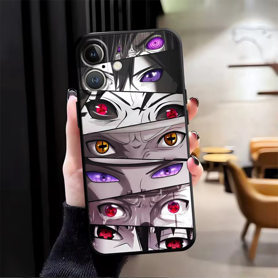 Weiche Handyhülle Naruto in Schwarz für iPhone Modelle - Bild 2