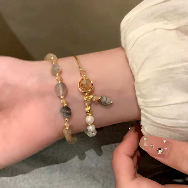 Taoya Armband, Natursteinperlen, Perlenmetall, Damen - Bild 2