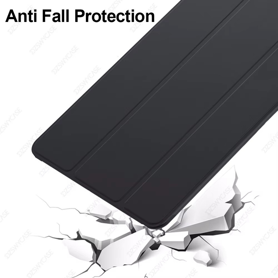 Xiaomi Silikon-Hülle für Redmi Pad SE 8,7 Zoll 2024 mit dreifach faltbarem Ständer und Smart Cover Funktion in Blau - Bild 2
