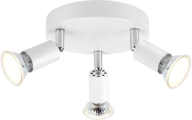 NETTLIFE Deckenstrahler L15 aus Metall in Weiß, verstellbar, LED, GU10, Industrial Design - Bild 1