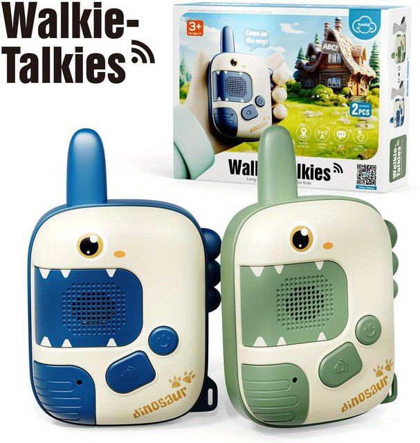 Binchi Mini Walkie Talkie Spielzeug, 2-teiliges Set, Indoor und Outdoor - Bild 1